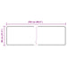 Covor Runner MARSA Verde Pădure 250 x 80 cm Poliester și PVC - WALTI WALTI
