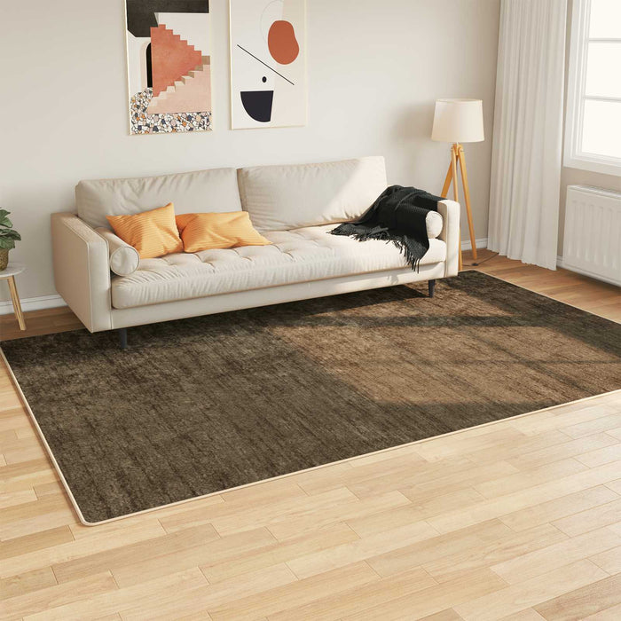 Covor Runner MARSA Verde Pădure 230 x 150 cm Poliester și PVC - WALTI WALTI
