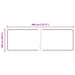 Covor Runner MARSA Antracit 400 x 100 cm Poliester și PVC - WALTI WALTI