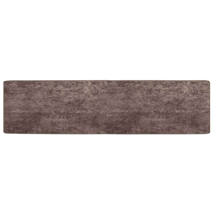 Covor Runner MARSA Gri 200 x 50 cm Poliester și PVC - WALTI WALTI