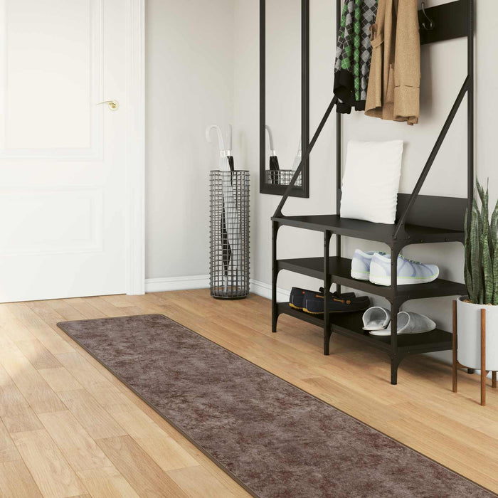 Covor Runner MARSA Gri 300 x 50 cm Poliester și PVC - WALTI WALTI