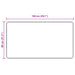Covor Runner MARSA Gri 150 x 80 cm Poliester și PVC - WALTI WALTI