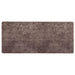 Covor Runner MARSA Gri 200 x 80 cm Poliester și PVC - WALTI WALTI