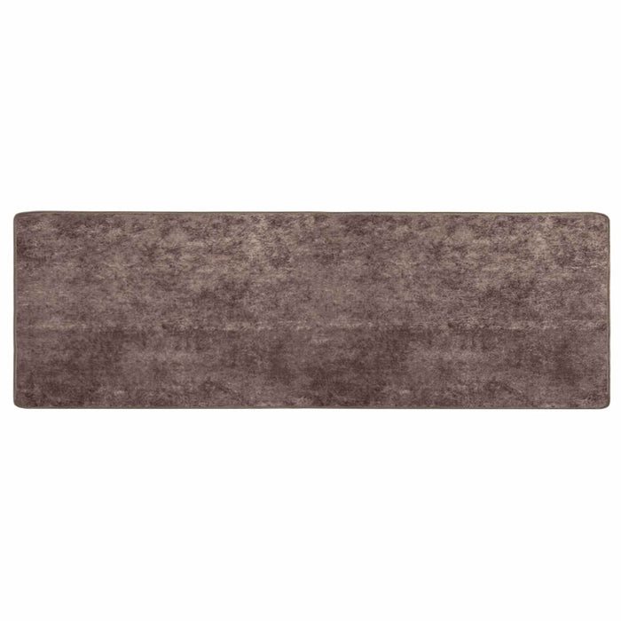 Covor Runner MARSA Gri 250 x 80 cm Poliester și PVC - WALTI WALTI