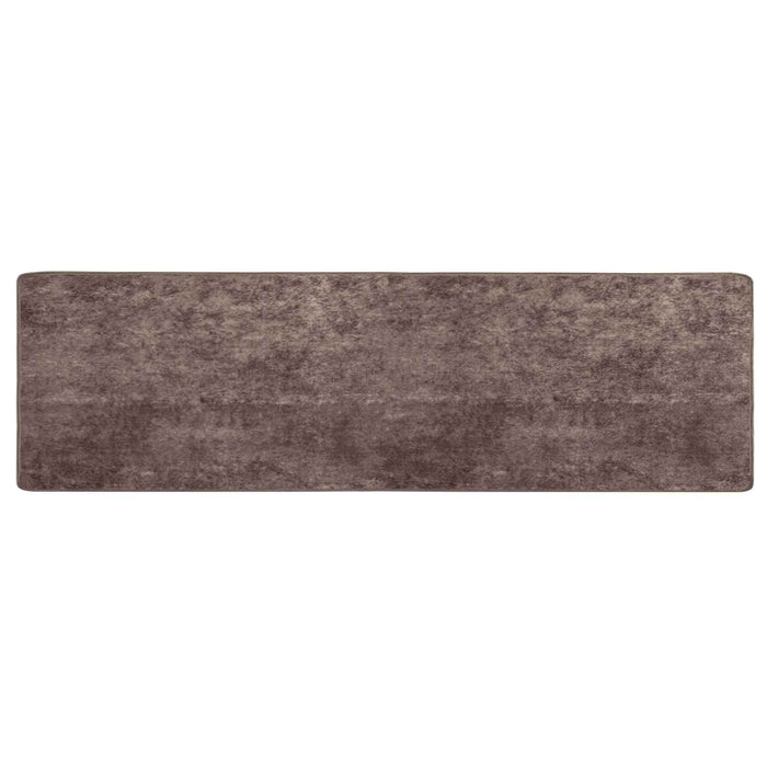 Covor Runner MARSA Gri 350 x 80 cm Poliester și PVC - WALTI WALTI