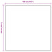 Covor Runner MARSA Gri 100 x 100 cm Poliester și PVC - WALTI WALTI