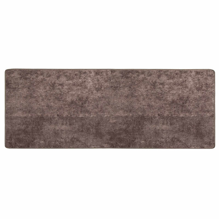 Covor Runner MARSA Gri 250 x 100 cm Poliester și PVC - WALTI WALTI