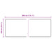 Covor Runner MARSA Gri 300 x 100 cm Poliester și PVC - WALTI WALTI