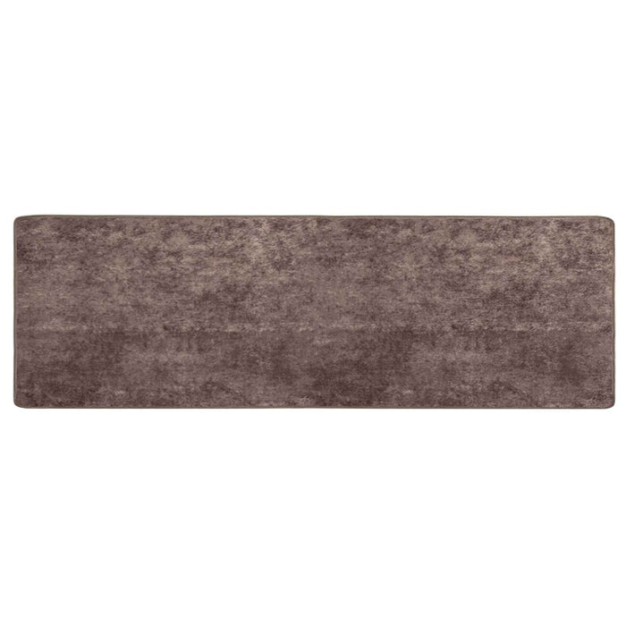 Covor Runner MARSA Gri 350 x 100 cm Poliester și PVC - WALTI WALTI