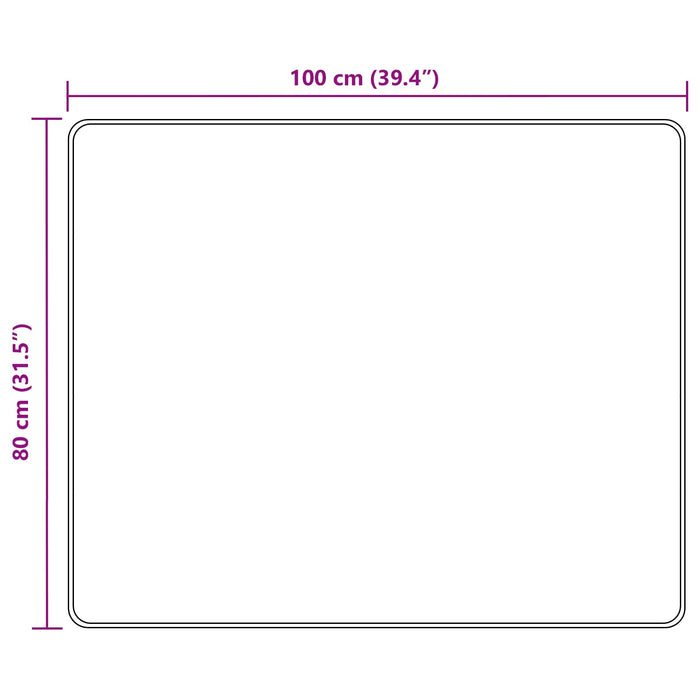 Covor Runner MARSA Multicolour 100 x 80 cm Poliester și PVC - WALTI WALTI