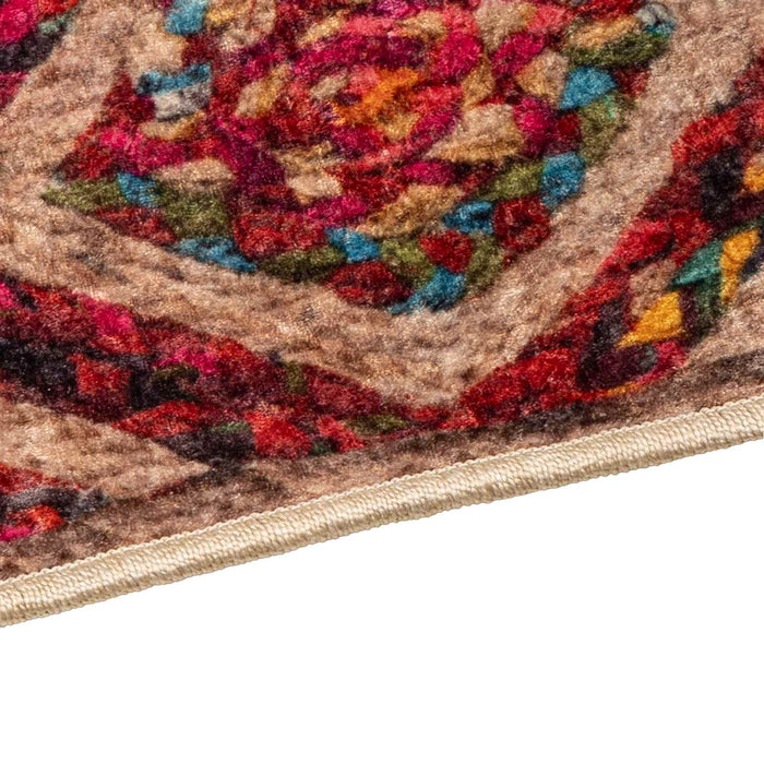 Covor Runner MARSA Multicolour 100 x 400 cm Poliester și PVC - WALTI WALTI