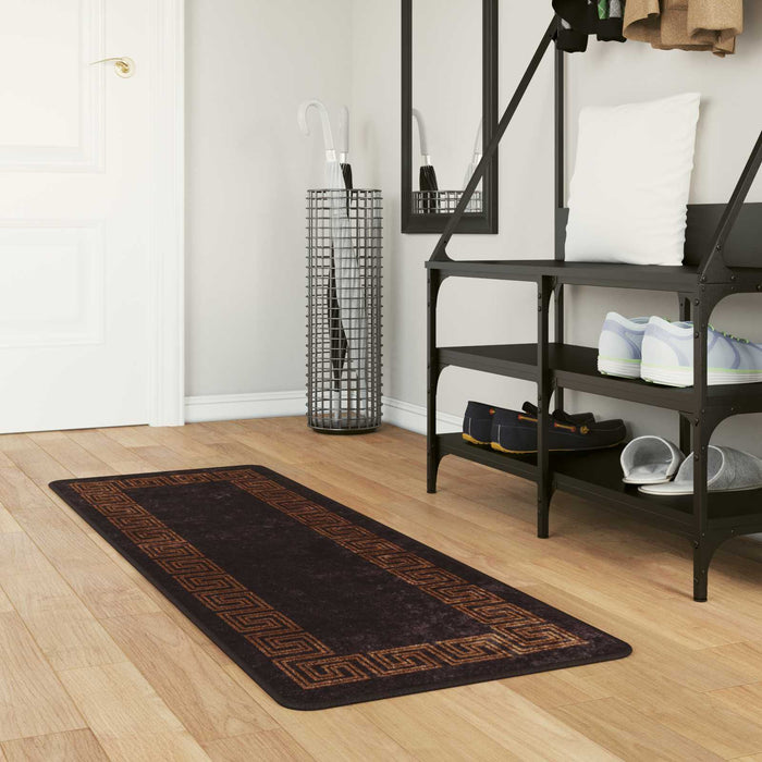 Covor Runner MARSA Negru 50 x 100 cm Poliester și PVC - WALTI WALTI