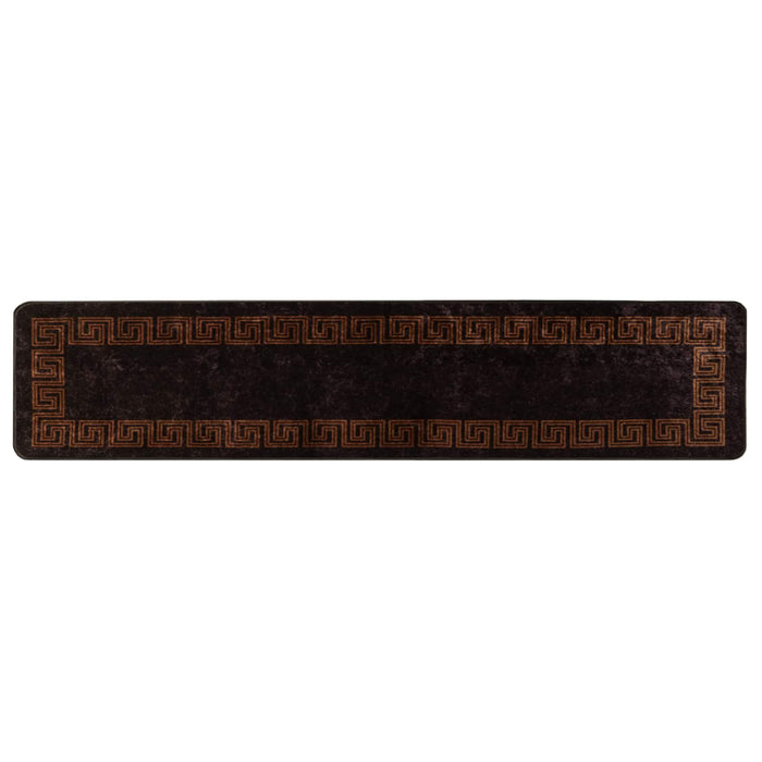 Covor Runner MARSA Negru 50 x 250 cm Poliester și PVC - WALTI WALTI