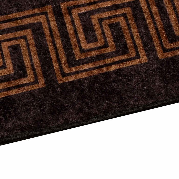 Covor Runner MARSA Negru 50 x 300 cm Poliester și PVC - WALTI WALTI