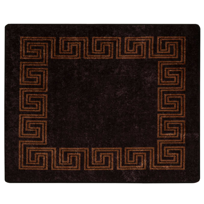 Covor Runner MARSA Negru 80 x 100 cm Poliester și PVC - WALTI WALTI