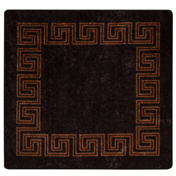 Covor Runner MARSA Negru 100 x 100 cm Poliester și PVC - WALTI WALTI