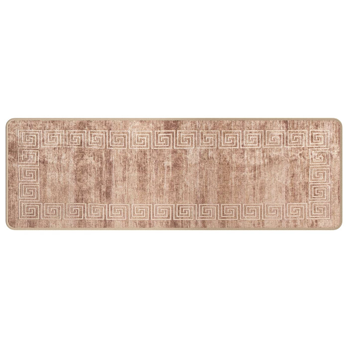 Covor Runner MARSA Alb 50 x 150 cm Poliester și PVC - WALTI WALTI