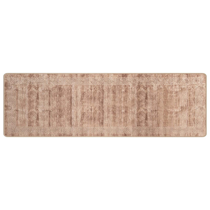 Covor Runner MARSA Alb 80 x 350 cm Poliester și PVC - WALTI WALTI