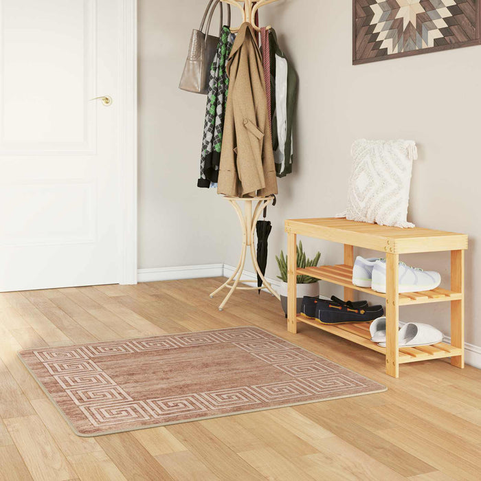 Covor Runner MARSA Alb 100 x 100 cm Poliester și PVC - WALTI WALTI