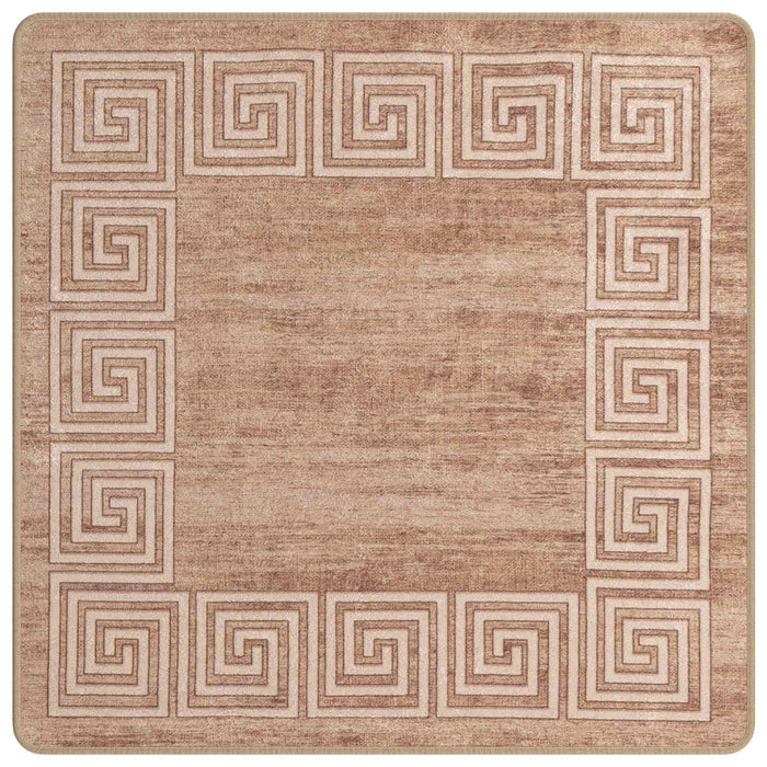 Covor Runner MARSA Alb 100 x 100 cm Poliester și PVC - WALTI WALTI