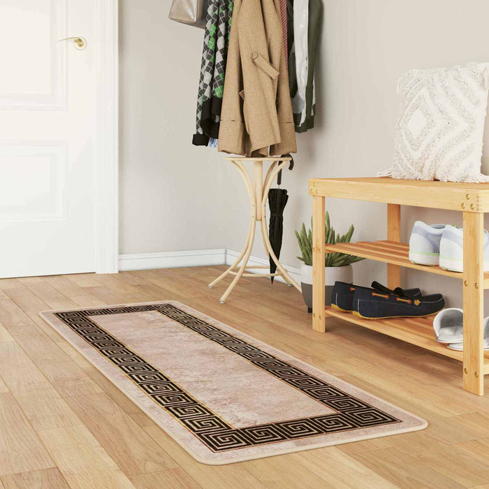 Covor Runner MARSA Negru 50 x 200 cm Poliester și PVC - WALTI WALTI