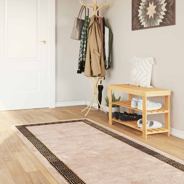 Covor Runner MARSA Negru 80 x 350 cm Poliester și PVC - WALTI WALTI