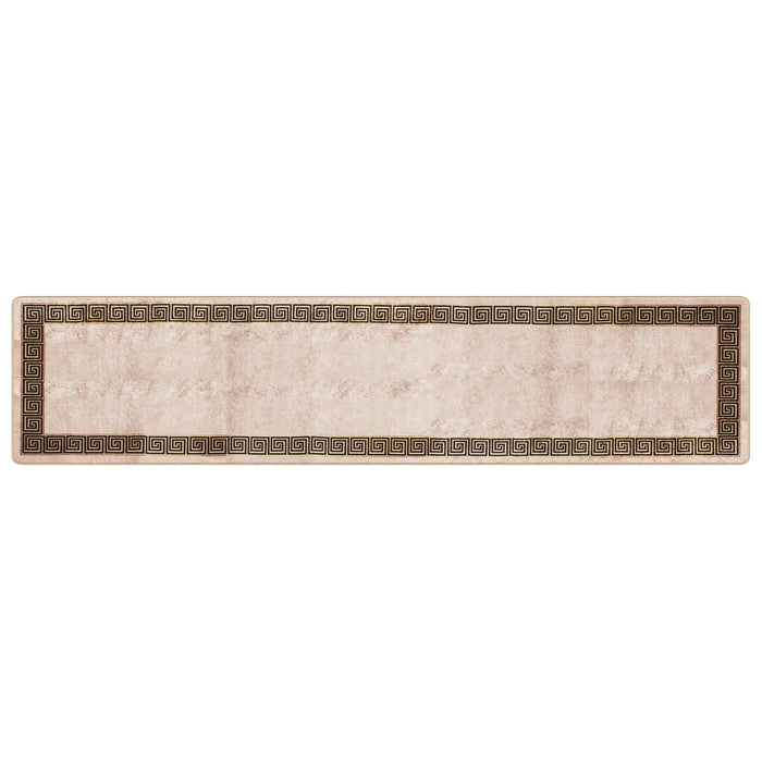 Covor Runner MARSA Negru 80 x 350 cm Poliester și PVC - WALTI WALTI