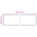 Covor Runner MARSA Negru 80 x 450 cm Poliester și PVC - WALTI WALTI