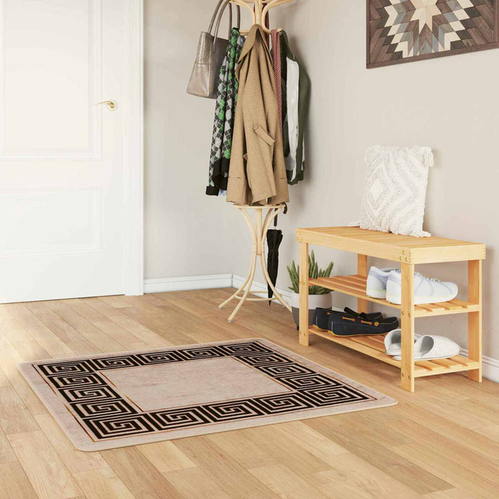 Covor Runner MARSA Negru 100 x 100 cm Poliester și PVC - WALTI WALTI