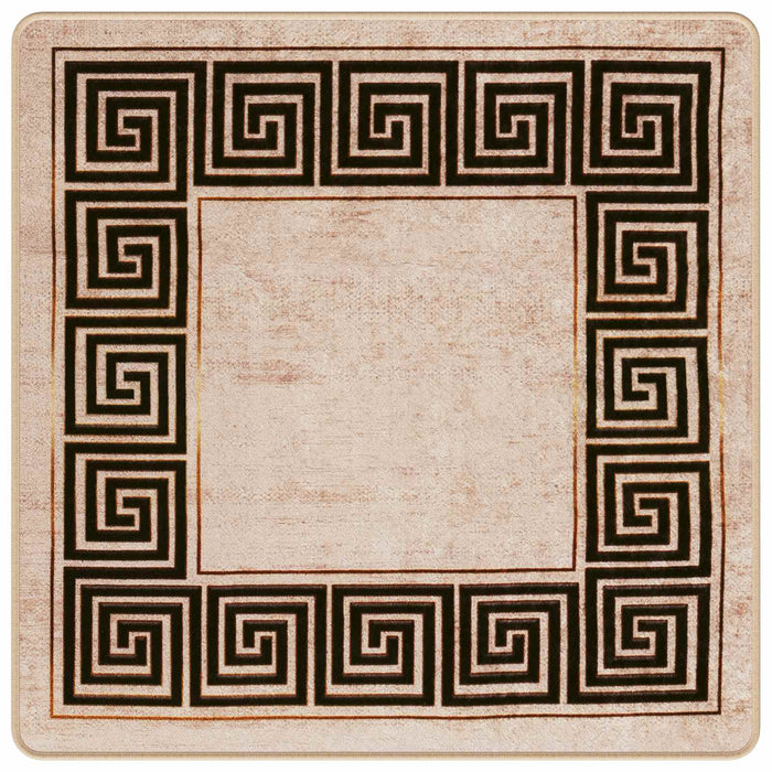Covor Runner MARSA Negru 100 x 100 cm Poliester și PVC - WALTI WALTI