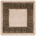 Covor Runner MARSA Negru 100 x 100 cm Poliester și PVC - WALTI WALTI