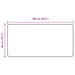 Covor Runner MARSA Gri 50 x 100 cm Poliester și PVC - WALTI WALTI