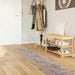 Covor Runner MARSA Gri 50 x 250 cm Poliester și PVC - WALTI WALTI