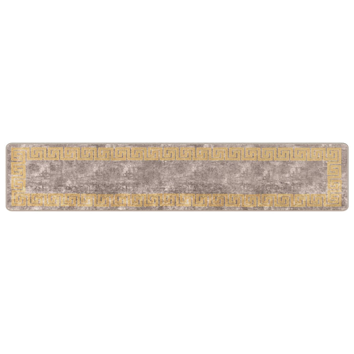 Covor Runner MARSA Gri 50 x 250 cm Poliester și PVC - WALTI WALTI
