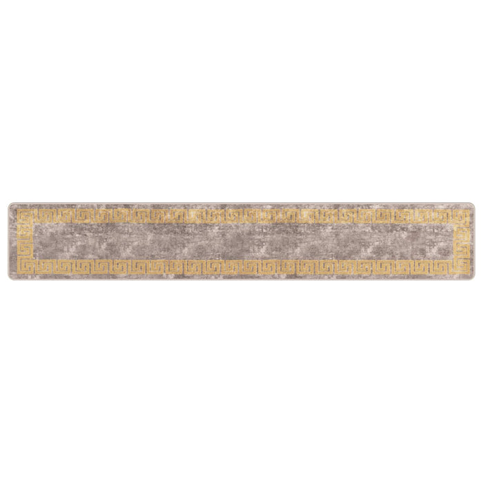 Covor Runner MARSA Gri 50 x 300 cm Poliester și PVC - WALTI WALTI