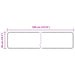 Covor Runner MARSA Gri 50 x 350 cm Poliester și PVC - WALTI WALTI