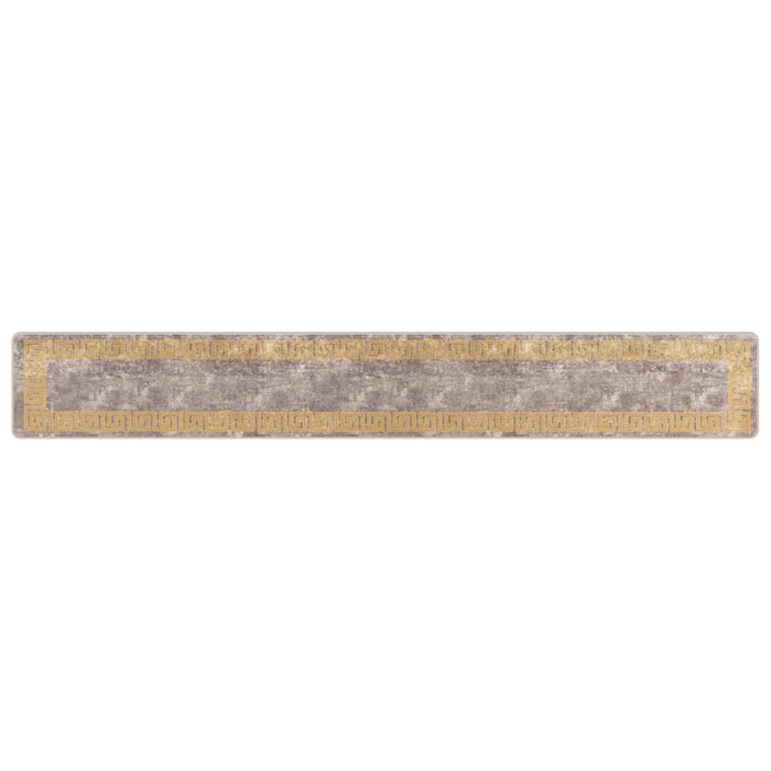 Covor Runner MARSA Gri 50 x 350 cm Poliester și PVC - WALTI WALTI