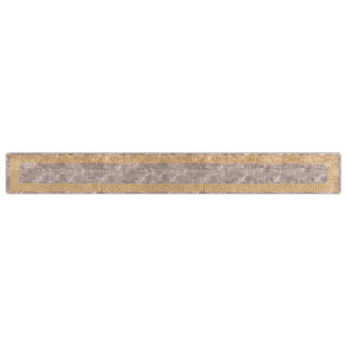 Covor Runner MARSA Gri 50 x 400 cm Poliester și PVC - WALTI WALTI