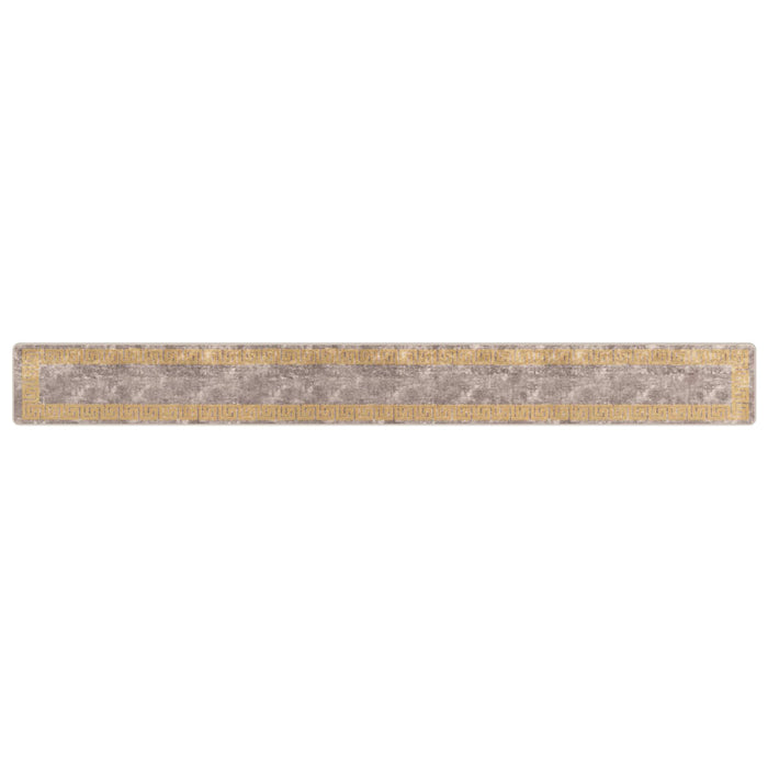 Covor Runner MARSA Gri 50 x 450 cm Poliester și PVC - WALTI WALTI