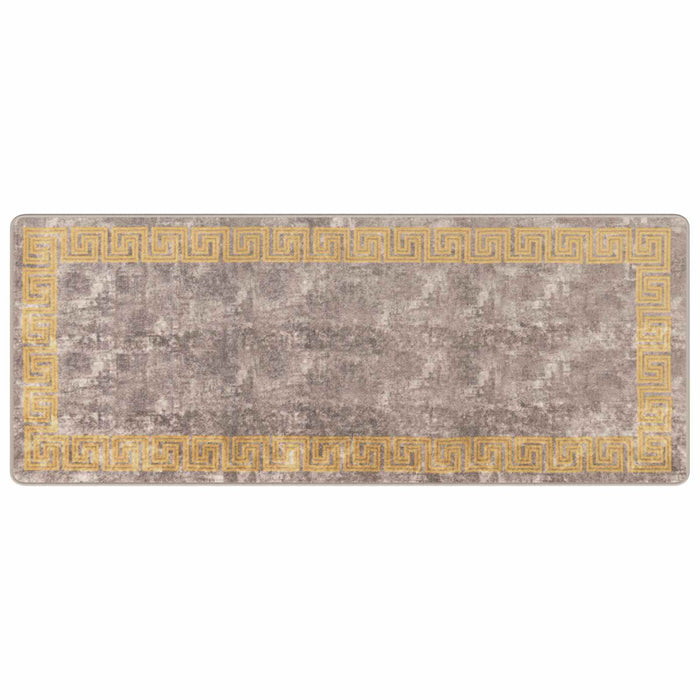 Covor Runner MARSA Gri 80 x 200 cm Poliester și PVC - WALTI WALTI