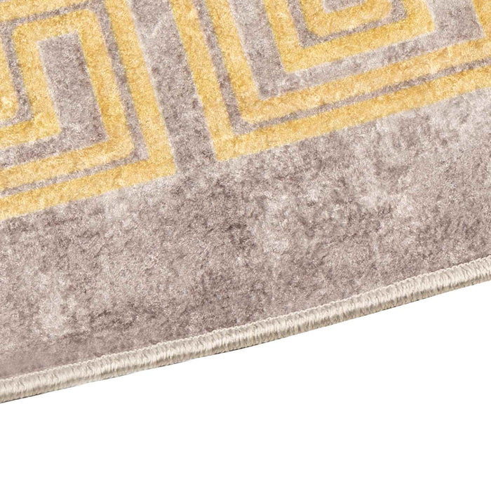 Covor Runner MARSA Gri 100 x 150 cm Poliester și PVC - WALTI WALTI