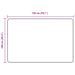 Covor Runner MARSA Gri 100 x 150 cm Poliester și PVC - WALTI WALTI