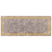 Covor Runner MARSA Gri 100 x 250 cm Poliester și PVC - WALTI WALTI