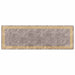 Covor Runner MARSA Gri 100 x 300 cm Poliester și PVC - WALTI WALTI