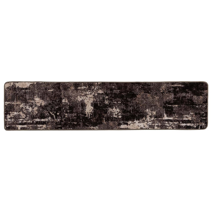 Covor Runner MARSA Negru 50 x 100 cm Poliester și PVC - WALTI WALTI