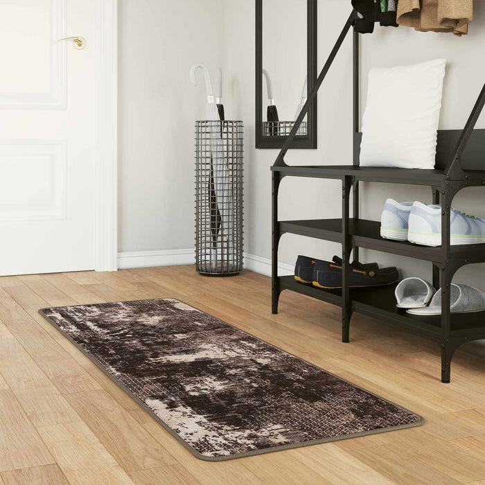 Covor Runner MARSA Negru 50 x 200 cm Poliester și PVC - WALTI WALTI