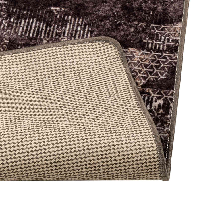 Covor Runner MARSA Negru 80 x 400 cm Poliester și PVC - WALTI WALTI