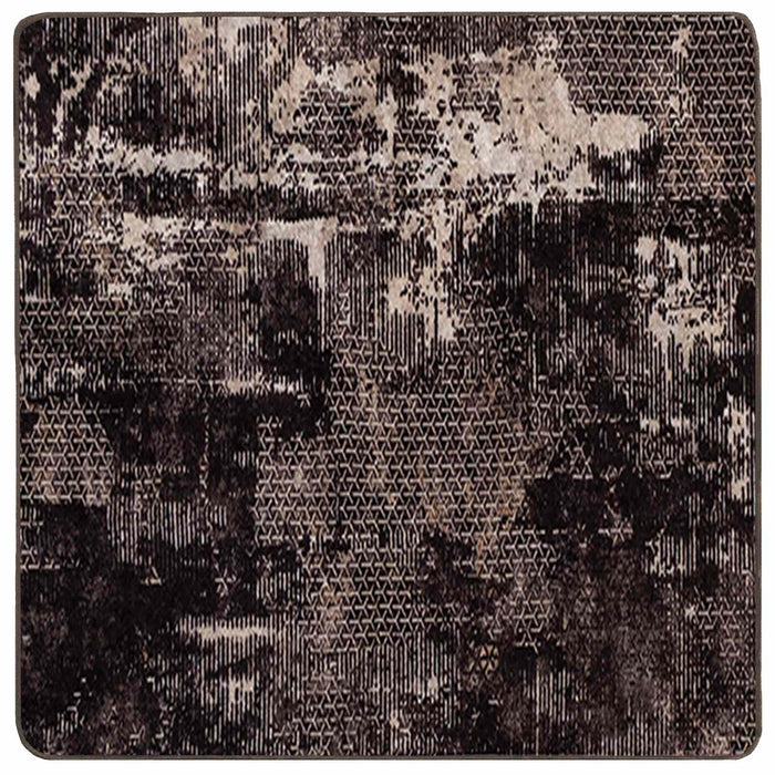 Covor Runner MARSA Negru 100 x 100 cm Poliester și PVC - WALTI WALTI
