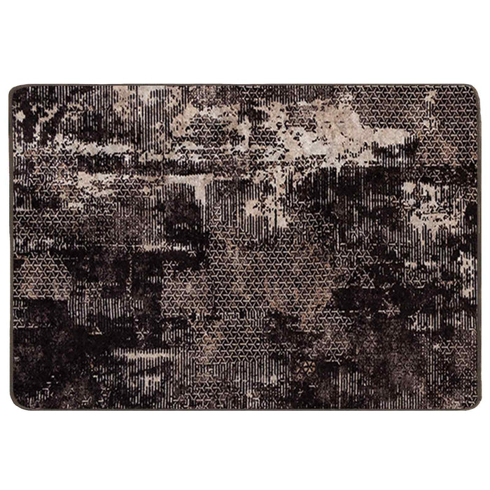 Covor Runner MARSA Negru 100 x 150 cm Poliester și PVC - WALTI WALTI