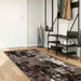 Covor Runner MARSA Negru 100 x 250 cm Poliester și PVC - WALTI WALTI